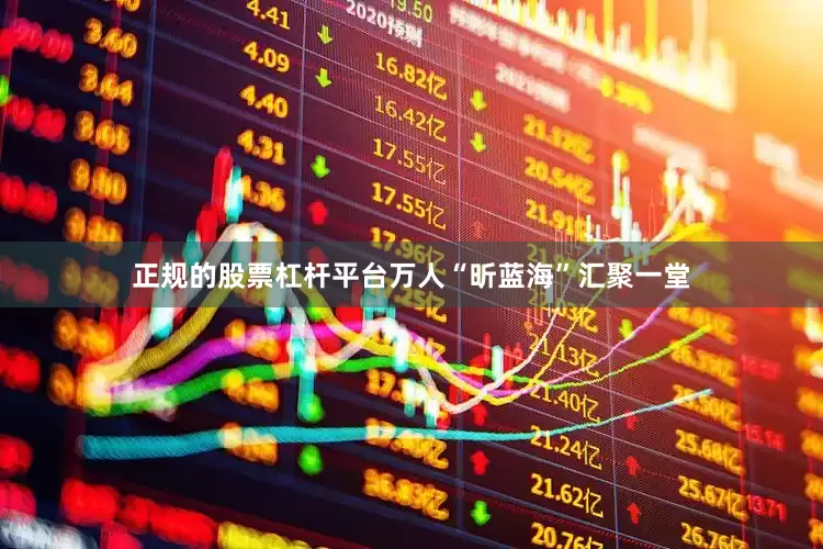 正规的股票杠杆平台万人“昕蓝海”汇聚一堂